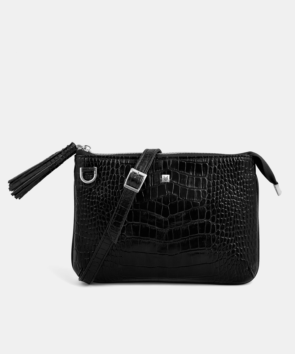کیف کراس بادی چرم زنانه مدل 4500058