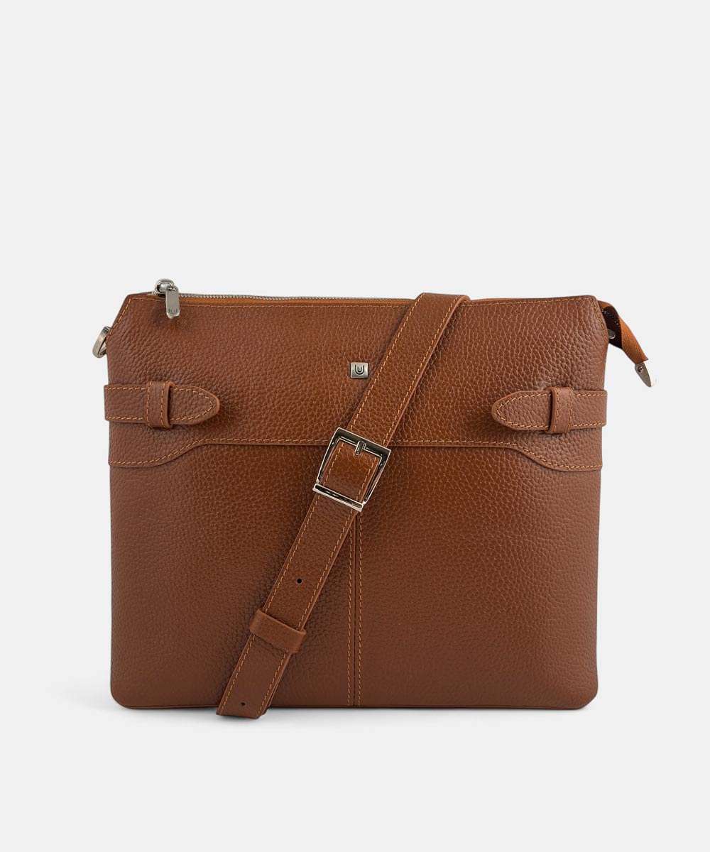 کیف کراس بادی چرم زنانه مدل 440009