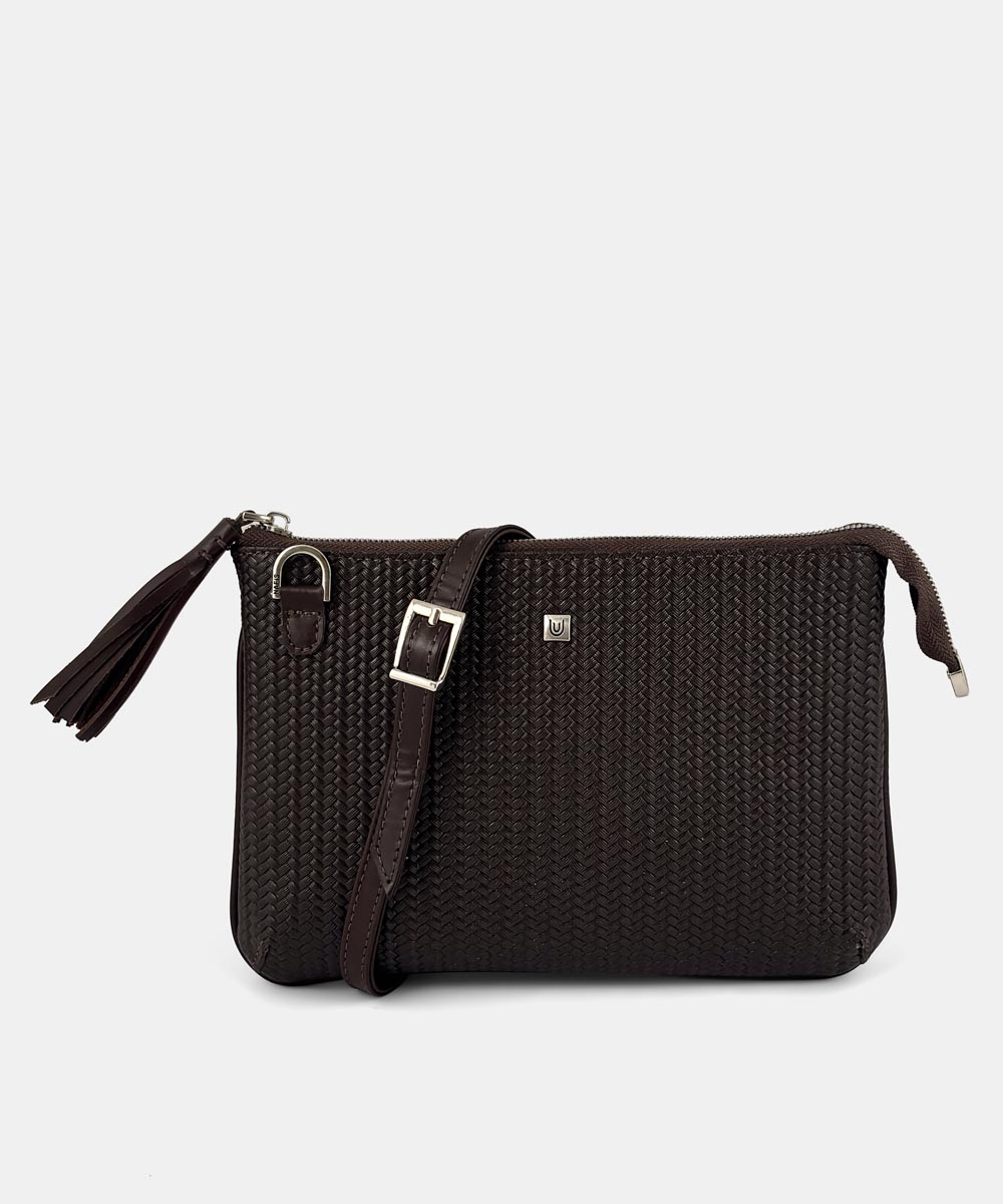 کیف کراس بادی چرم زنانه مدل 4500071
