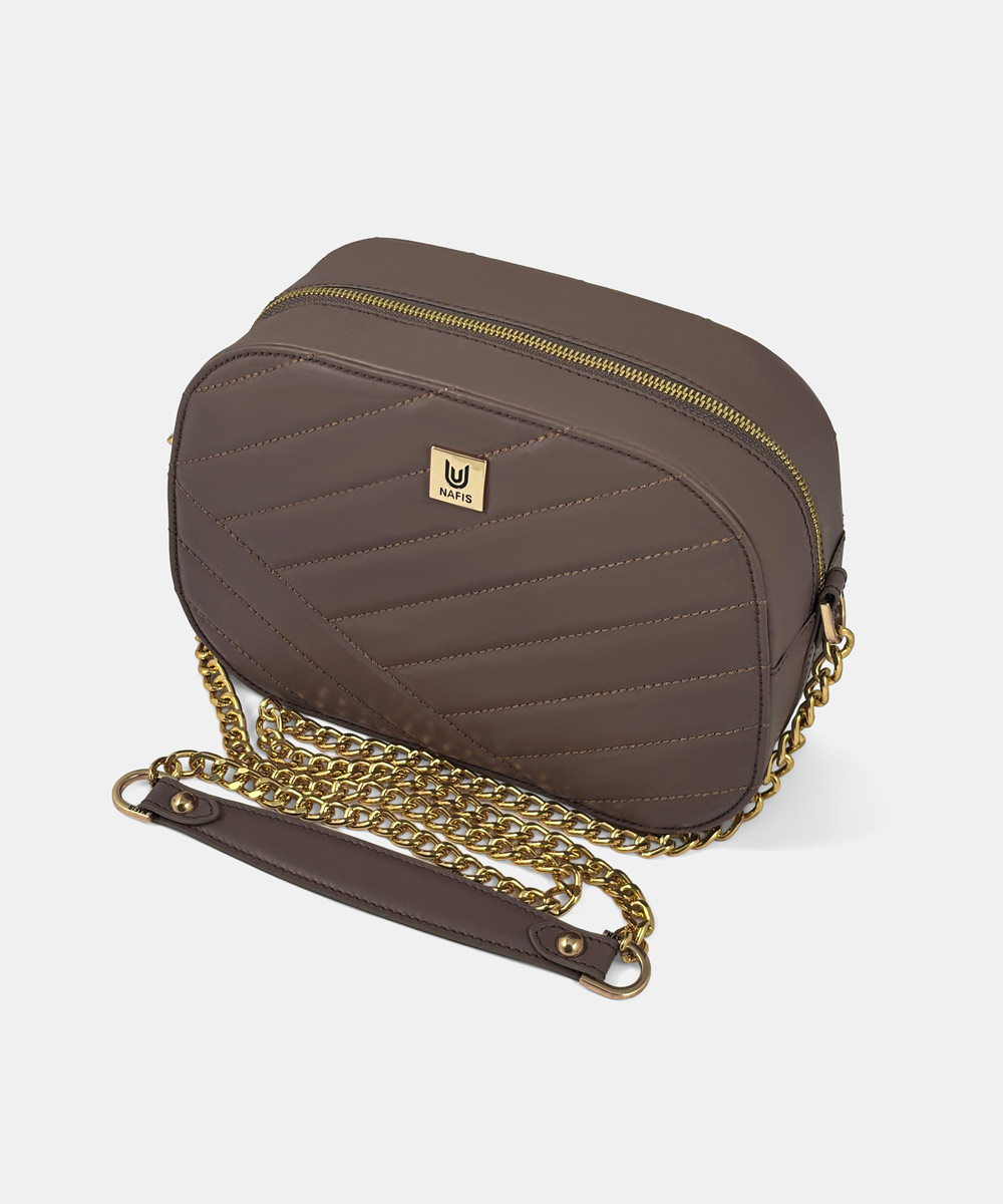 کیف چرم زنانه دوشی مدل 4500086