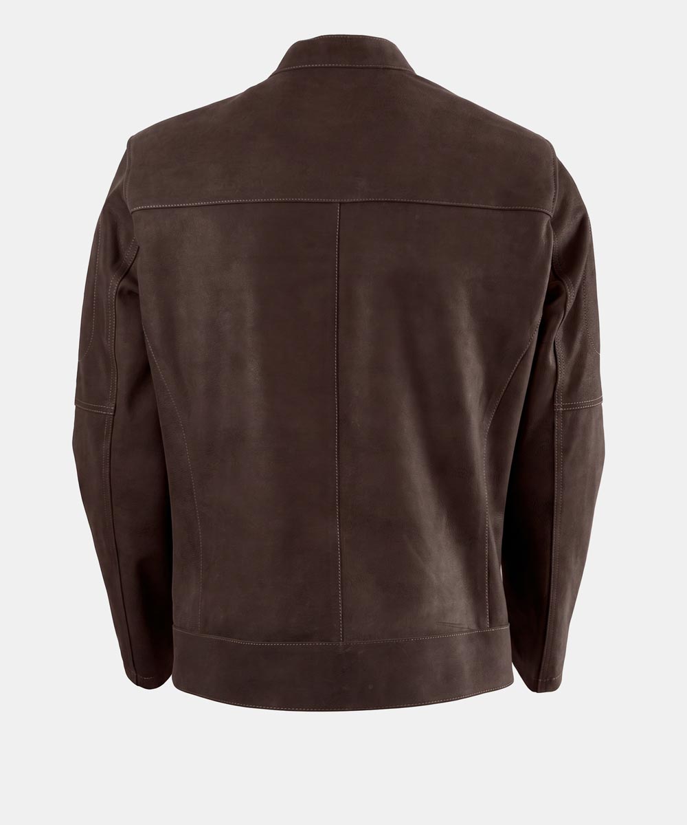 کاپشن چرم مردانه مدل 45000106