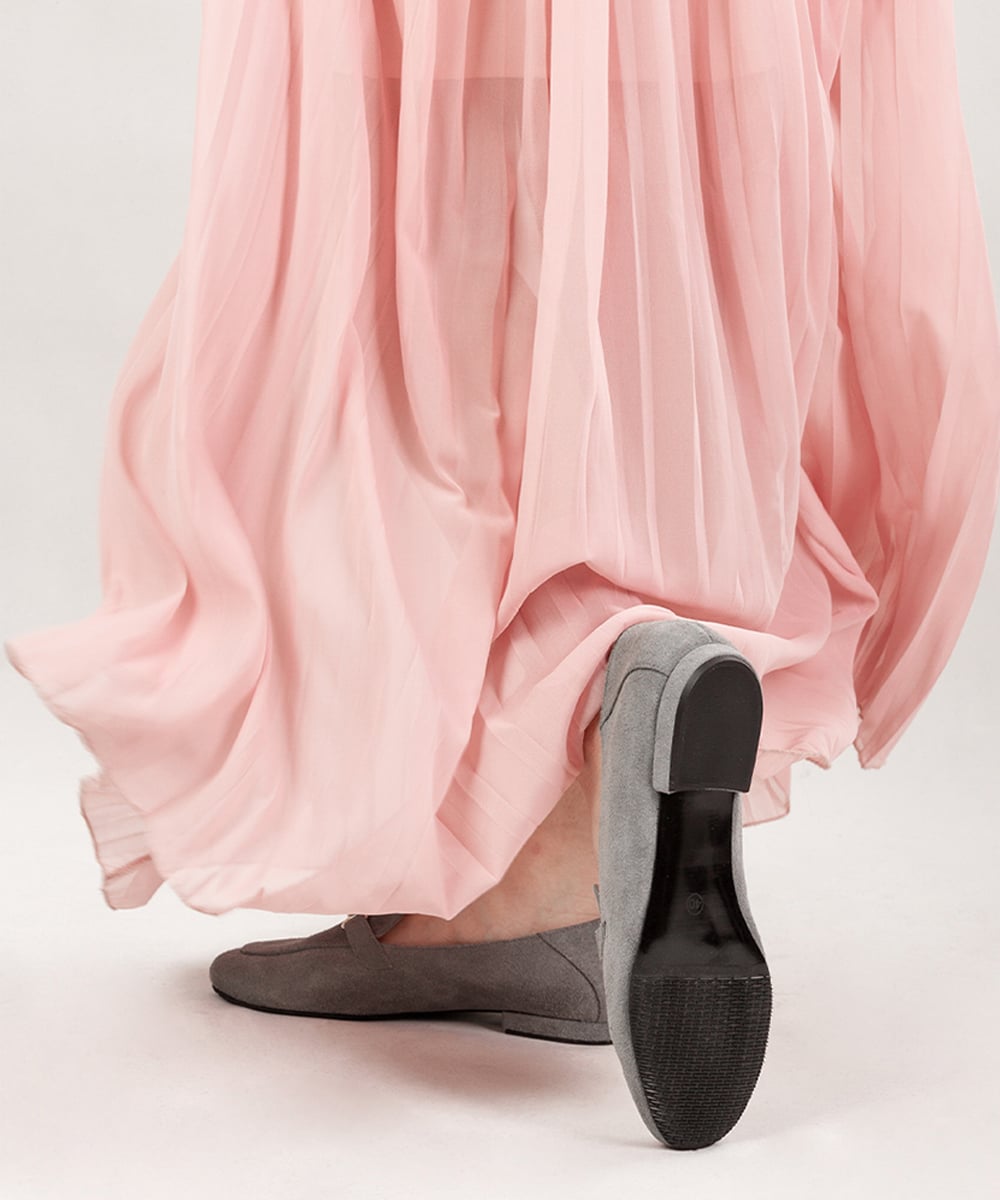 کفش چرم زنانه تخت مدل 99136